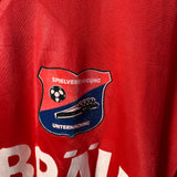 SpVgg Unterhaching 1993/94 Heimtrikot – adidas – mit Kader-Unterschriften (XL)