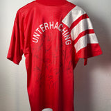 SpVgg Unterhaching 1993/94 Heimtrikot – adidas – mit Kader-Unterschriften (XL)