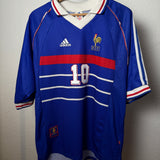 Frankreich Heimtrikot 1998 – Zidane #10 – XL