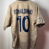 FC Barcelona 2004/05 Drittes Trikot – Ronaldinho #10 – M