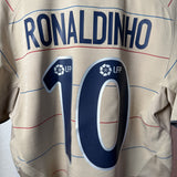FC Barcelona 2004/05 Drittes Trikot – Ronaldinho #10 – M