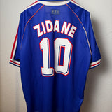 Frankreich Heimtrikot 1998 – Zidane #10 – XL