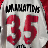 DEFEKT! VfB Stuttgart 1999/2000 Heimtrikot – adidas – AMANATIDIS #35 – Langarm (XL)