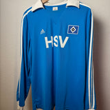 🔵⚪ Hamburger SV 1977 Retro Reissue Langarmtrikot – Adidas (L)