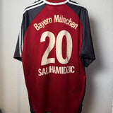 🔴⚪ FC Bayern München 2001/02 Heimtrikot – Hasan Salihamidžić – Adidas (2XL)