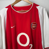 Arsenal FC 2002 Heimtrikot – Nike – O2 (XXL)