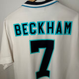 England 1996 Heimtrikot – David Beckham #7 – Umbro (XL)