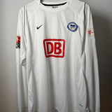 Hertha BSC 2007/08 Drittes Trikot – Nike – WALLSCHLÄGER #27 – Langarm (XL)