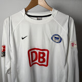 Hertha BSC 2007/08 Drittes Trikot – Nike – WALLSCHLÄGER #27 – Langarm (XL)