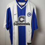 Hertha BSC 1999/2000 Heimtrikot – XXL – Nike – Vintage
