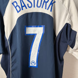 DEFEKT! Hertha BSC 2004/05 Auswärtstrikot – Nike – BASTÜRK #7 (XL)