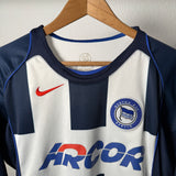 Hertha BSC 2004/05 Heimtrikot – Nike – MARCELINHO #10 (L)