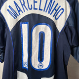 Hertha BSC 2004/05 Heimtrikot – Nike – MARCELINHO #10 (L)