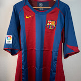 FC Barcelona 2004 Trikot – Ronaldinho (#10) – XL