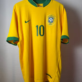 Brasilien WM 2006 Heimtrikot – Nike – RONALDINHO #10 (XXL)