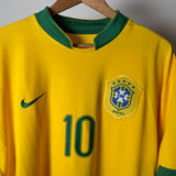 Brasilien WM 2006 Heimtrikot – Nike – RONALDINHO #10 (XXL)