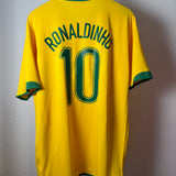 Brasilien WM 2006 Heimtrikot – Nike – RONALDINHO #10 (XXL)