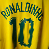 Brasilien WM 2006 Heimtrikot – Nike – RONALDINHO #10 (XXL)