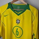 Brasilien Heimtrikot 2004 – Roberto Carlos – XL