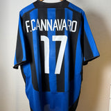 Inter Mailand 2003/04 Heimtrikot – Cannavaro #17 (XXL)