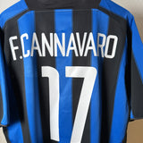 Inter Mailand 2003/04 Heimtrikot – Cannavaro #17 (XXL)