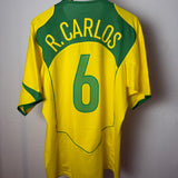 Brasilien Heimtrikot 2004 – Roberto Carlos – XL