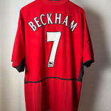Manchester United 2002/03 Heimtrikot – Beckham #7 2XL