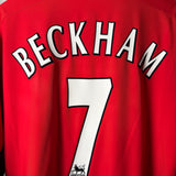 Manchester United 2002/03 Heimtrikot – Beckham #7 2XL