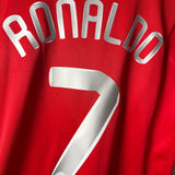 Manchester United 2007/08 Heimtrikot – Nike (L) – RONALDO #7