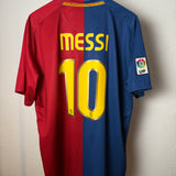 FC Barcelona 2008/09 Heimtrikot – Messi #10 – Nike – XL