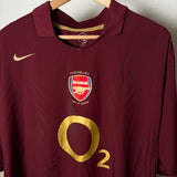 🔴⚪ Arsenal FC 2005/06 Heimtrikot – Thierry Henry #14 – Highbury (2XL)