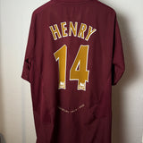 🔴⚪ Arsenal FC 2005/06 Heimtrikot – Thierry Henry #14 – Highbury (2XL)
