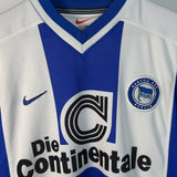 Hertha BSC 1999/2000 Heimtrikot – S – Nike – Vintage