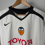 Valencia CF 2005 Heimtrikot – Toyota – Villa – Nike – XL