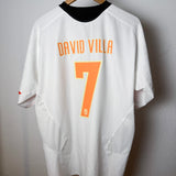 Valencia CF 2005 Heimtrikot – Toyota – Villa – Nike – XL