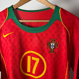 Portugal EM 2004 Heimtrikot + Shorts Set – Nike – C. RONALDO #17 (L)