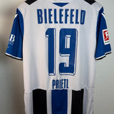 Arminia Bielefeld 2021/22 Heimtrikot – Prietl #19 (L) – Matchprepared