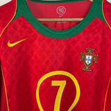 Portugal 2004 Heimtrikot – Figo #7 (L)