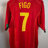 Portugal 2004 Heimtrikot – Figo #7 (L)