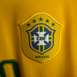 🇧🇷 Brasilien 2006 Heimtrikot – Ronaldinho #10 – Nike (XL)