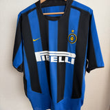 Inter Mailand 2003/04 Heimtrikot – Adriano #10 – Größe L
