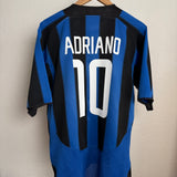 Inter Mailand 2003/04 Heimtrikot – Adriano #10 – Größe L