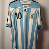 Argentinien 2006 Heimtrikot – Riquelme #10 (XL)