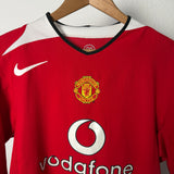 Manchester United 2004 Heimtrikot – Ronaldo (#7) – L