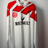 Rot-Weiss Essen 1994/95 Heimtrikot Langarm – Masita – Renault (XL)