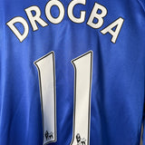 Chelsea FC 2008/09 Heimtrikot Langarm – Didier Drogba #11 (L)