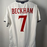 England 2002 Heimtrikot – David Beckham #7 – Umbro (M)