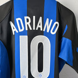 Inter Mailand 2004/05 Heimtrikot – Adriano #10 (L)
