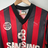 🔴⚫ Eintracht Frankfurt 1991 Heimtrikot – Puma – Samsung (M)