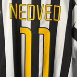Juventus 2003/04 Heimtrikot – Pavel Nedvěd #11 – Nike (XL)